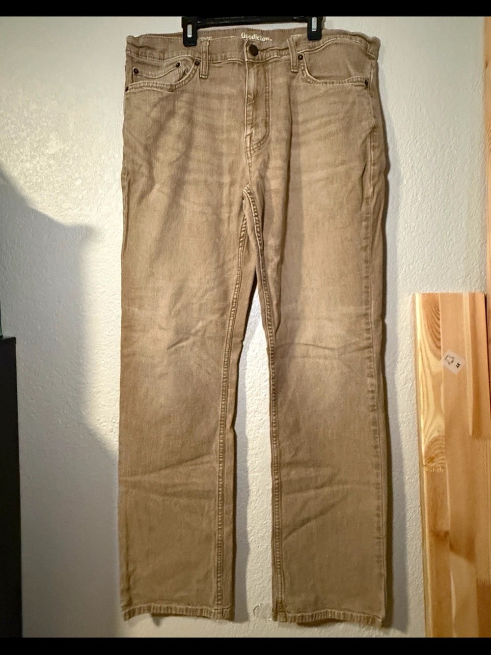 Goodfellow & Co Men's tan jeans